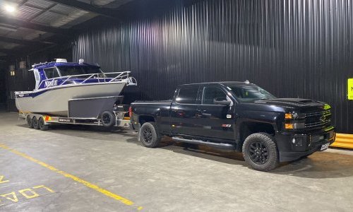 GFAB Alloy Extra Large Boat Trailer - 9m White Pointer GFAB Alloy Extra Large Boat Trailer - 9m White Pointer