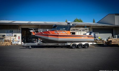 GFAB Alloy Extra Large Boat Trailer - Senator RH800 GFAB Alloy Extra Large Boat Trailer - Senator RH800