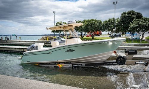 GFAB Alloy Large Boat Trailer - Grady White