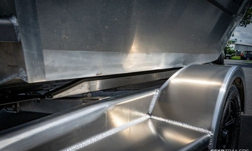 GFAB Alloy Small Boat Trailer - Plastic Bunks GFAB Alloy Small Boat Trailer - Plastic Bunks