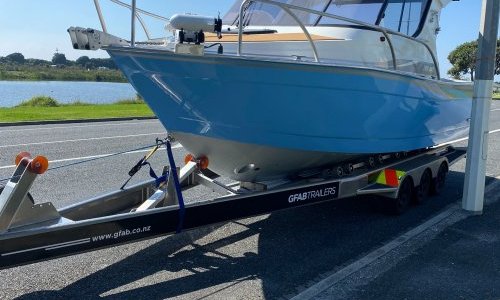 Extreme 795XST on GFAB Alloy Transport Trailer Extreme 795XST on GFAB Alloy Transport Trailer